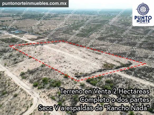 Terreno en Venta Sección V, Estancias, 20,000m2