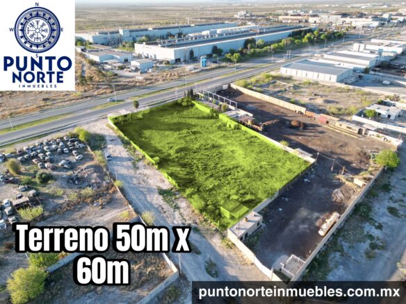 Venta Terreno Industrial 3,337m2 frente Nemak, sobre Libramiento Carlos Salinas