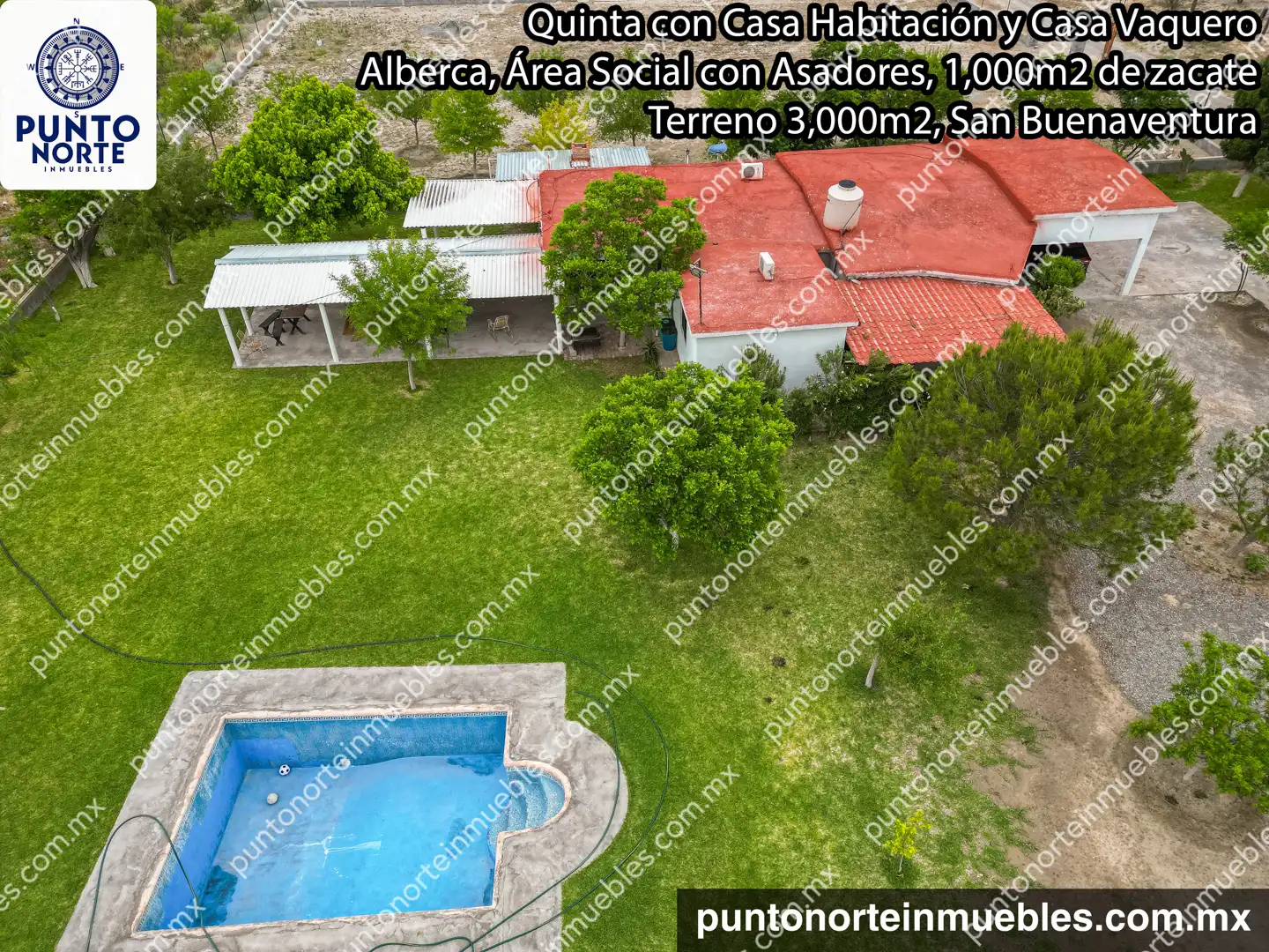 Venta de Quinta 3,000m2 San Buenaventura, con Casa de Campo con Cochera, Alberca, Asaderos, agua, electricidad  