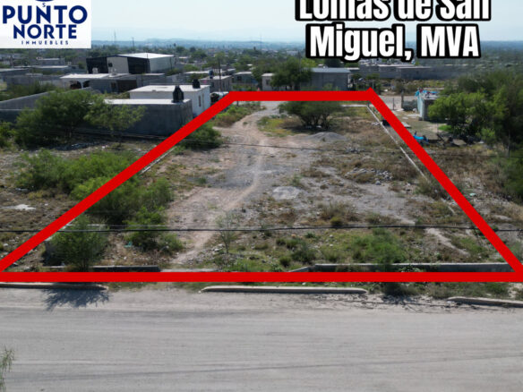 Terreno en Venta 1,200m2 Col Lomas de San Miguel, con rinchido en el perímetro