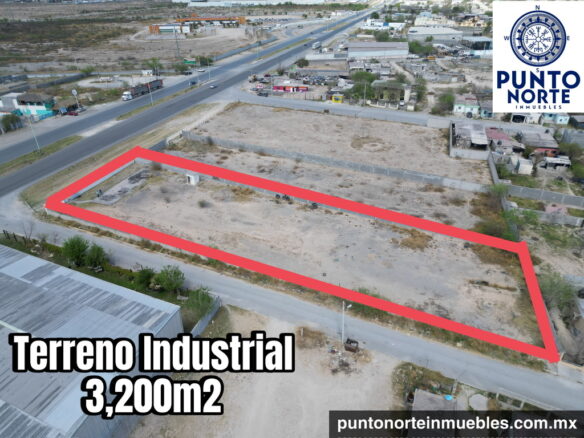 Terreno 32m x 100m sobre libramiento Carlos Salinas Col Occidental, Frontera, a la altura de Mariscos Altata.