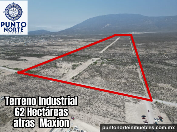 En Venta Terreno 62 hectáreas atrás de Maxion Castaños, se puede vender en partes.