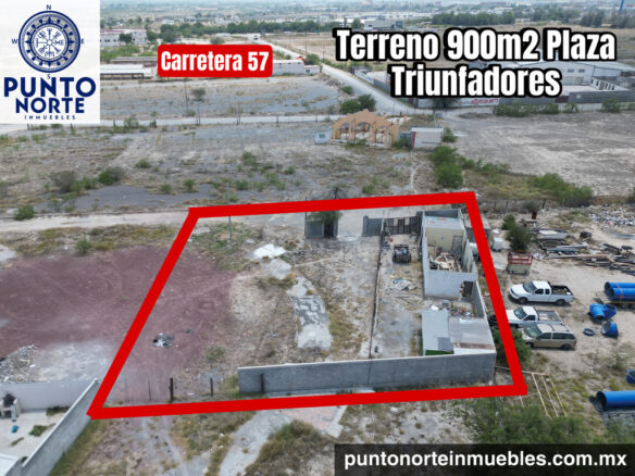 Terreno en Venta 900m2 en Estableros del Norte (Plaza los Triunfadores), con electricidad.