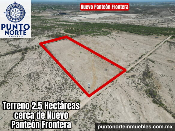 En Venta Terreno 25,100m2 cerca del Nuevo Panteón Frontera.