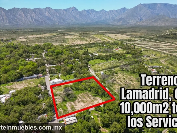 Terreno en Venta Lamadrid, Coah 10,000m2