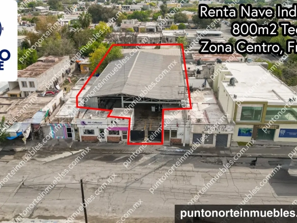 Renta Nave Industrial con Oficina