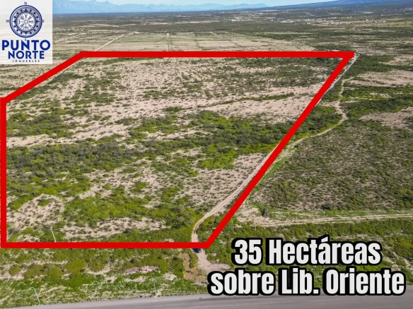 35 Hectáreas sobre Libramiento Mendoza Berrueto