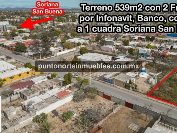 Terreno en Venta cerca de Soriana San Buena