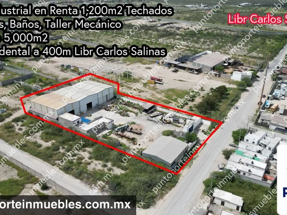 En Renta Nave Industrial Col Occidental