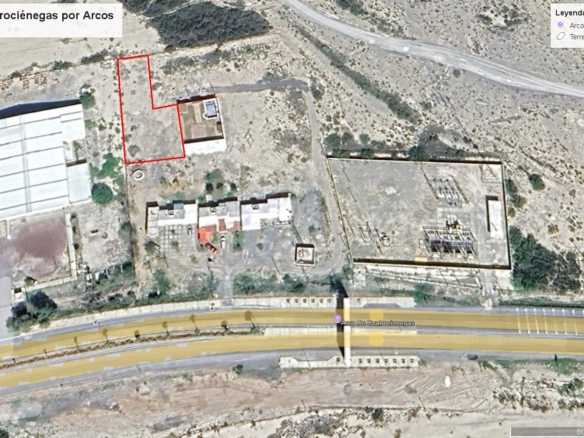 En Venta Terreno 1,384.98m2 por Arcos entrada Cuatrociénegas