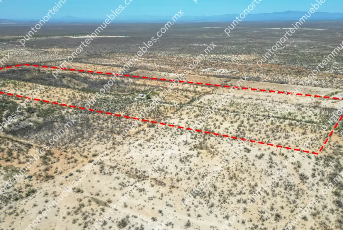 Venta Terreno 22.7 Hectáreas delimitadas en Estancias de San Juan, colinda con Rio Monclova