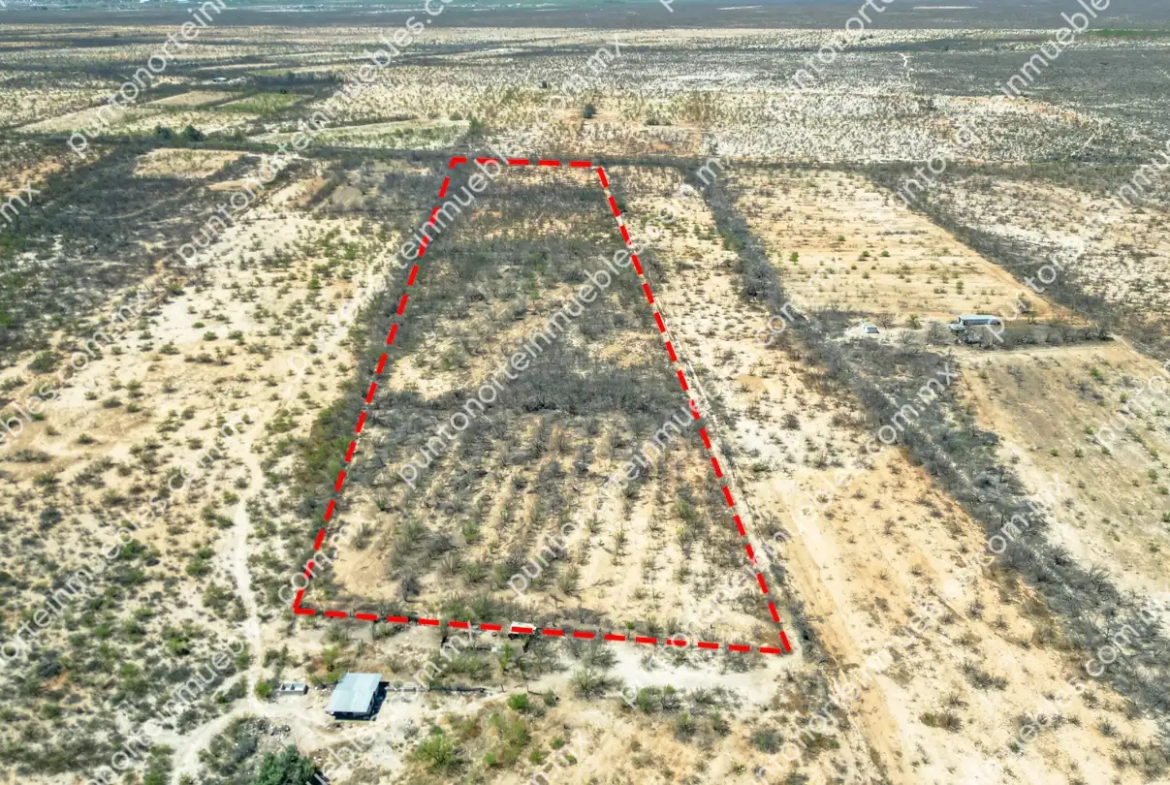 Venta Terreno 7.5 Hectáreas delimitadas en Estancias de San Juan