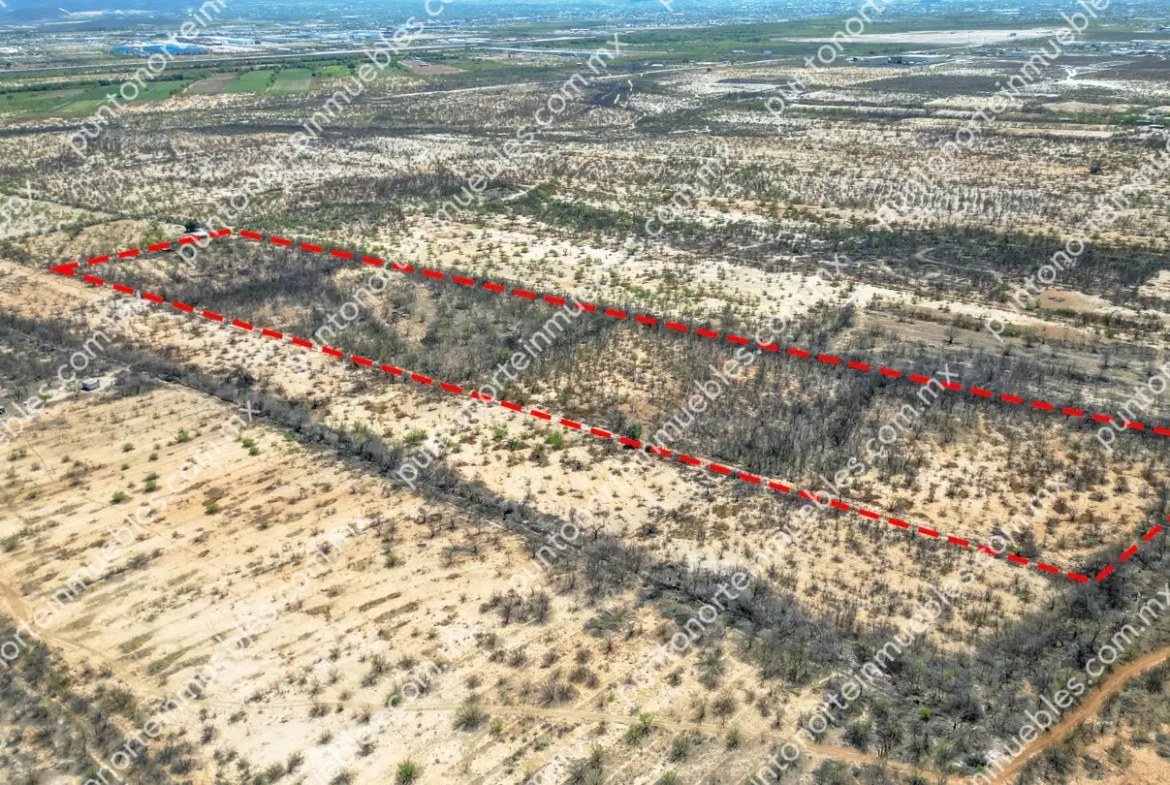 Venta Terreno 7.5 Hectáreas delimitadas en Estancias de San Juan