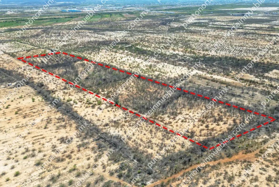 Venta Terreno 7.5 Hectáreas delimitadas en Estancias de San Juan