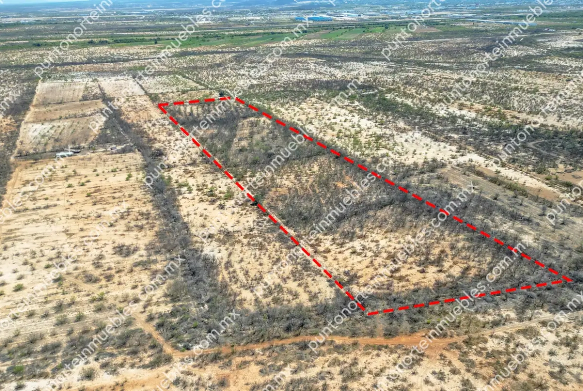 Venta Terreno 7.5 Hectáreas delimitadas en Estancias de San Juan