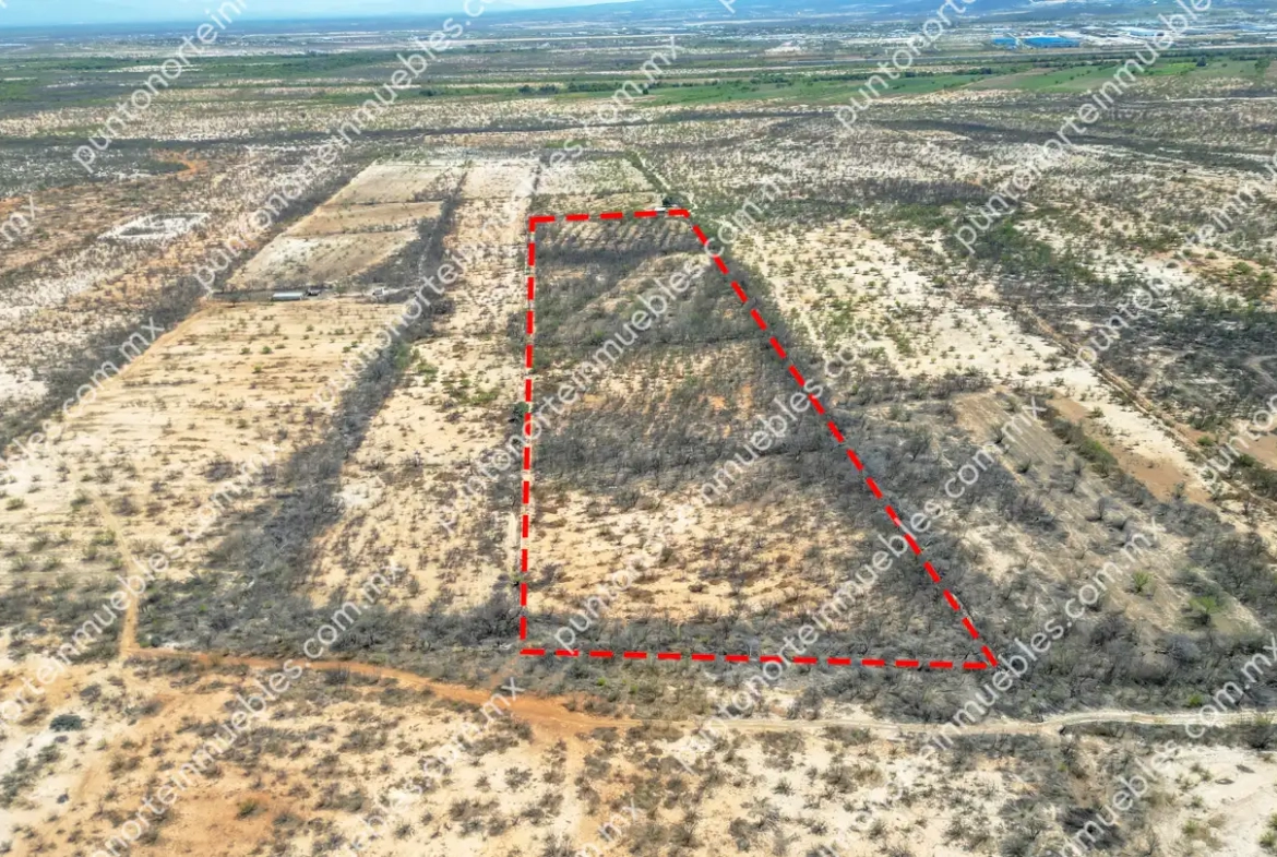 Venta Terreno 7.5 Hectáreas delimitadas en Estancias de San Juan
