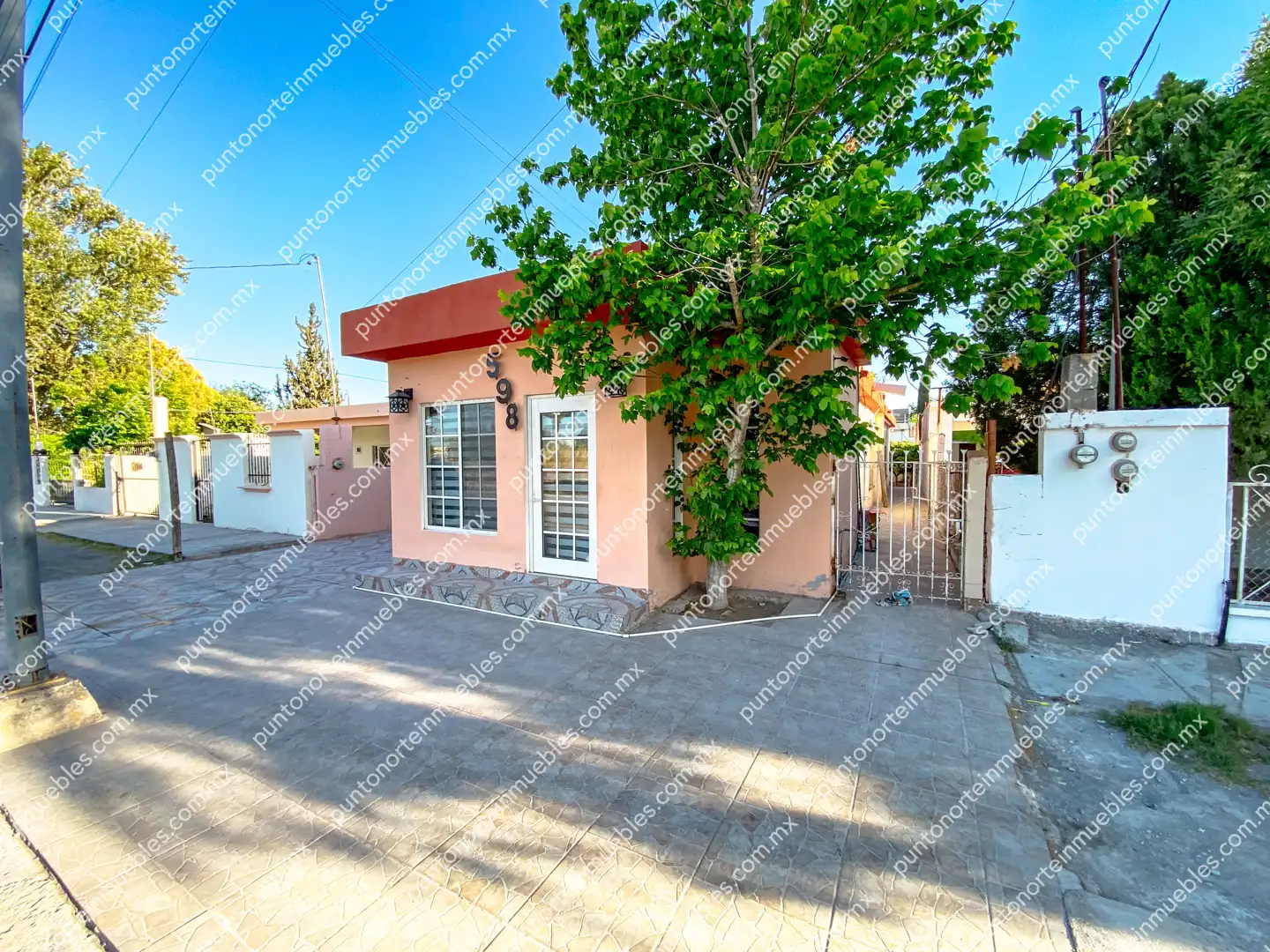 Casa Calle Zaragoza San Buena 04 Venta Casa Tipo Quinta con 3 Recamaras, Cocina con Granito, Local Comercial y Alberca, Terreno de 500m2, San Buena