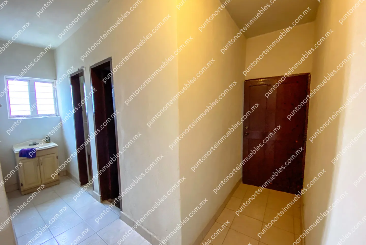 Venta Casa 3 Recámaras frente Aurrera San buena, Terreno amplio 1,052m2 con 160m2 de Construcción