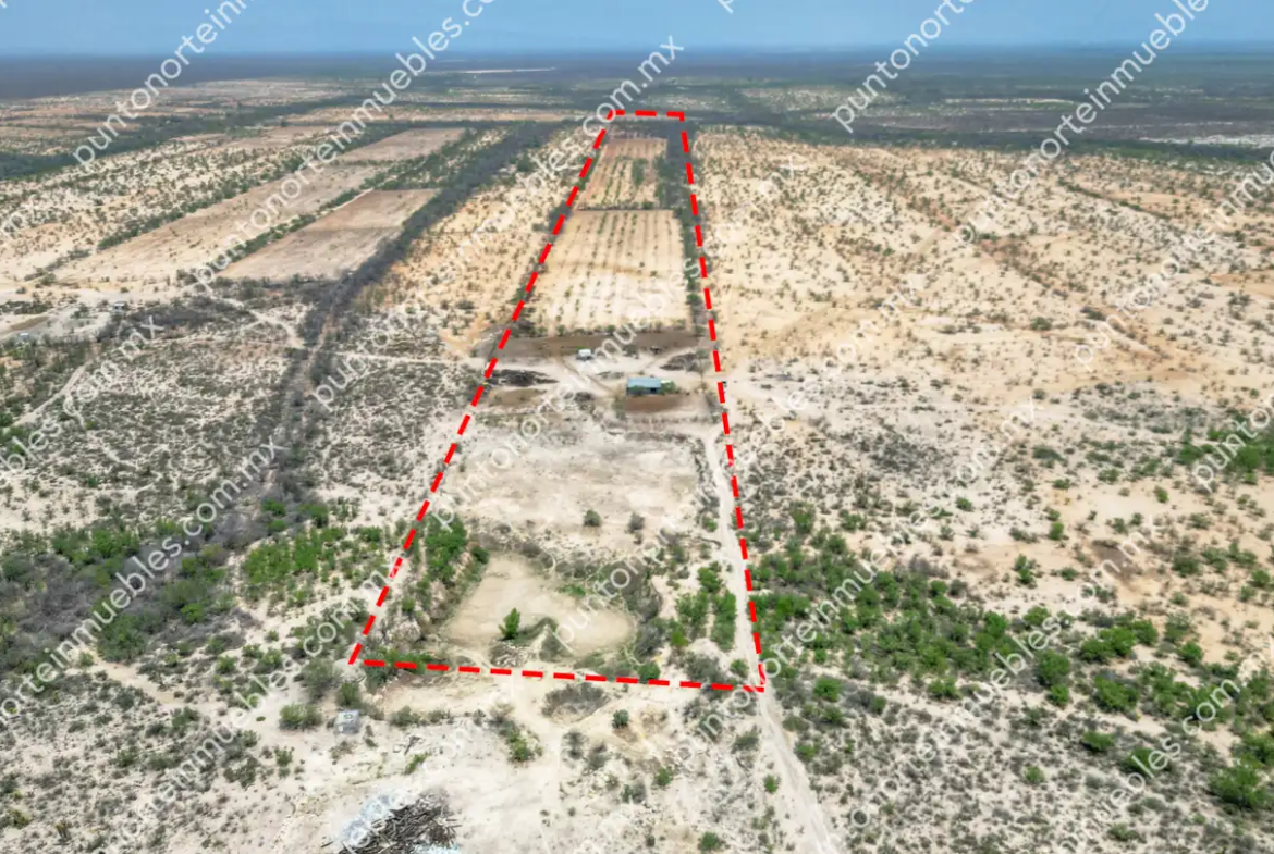 Venta Terreno 14.7 Hectáreas con agua, ubicado a 850 metros a espaldas de Postes de Mexico