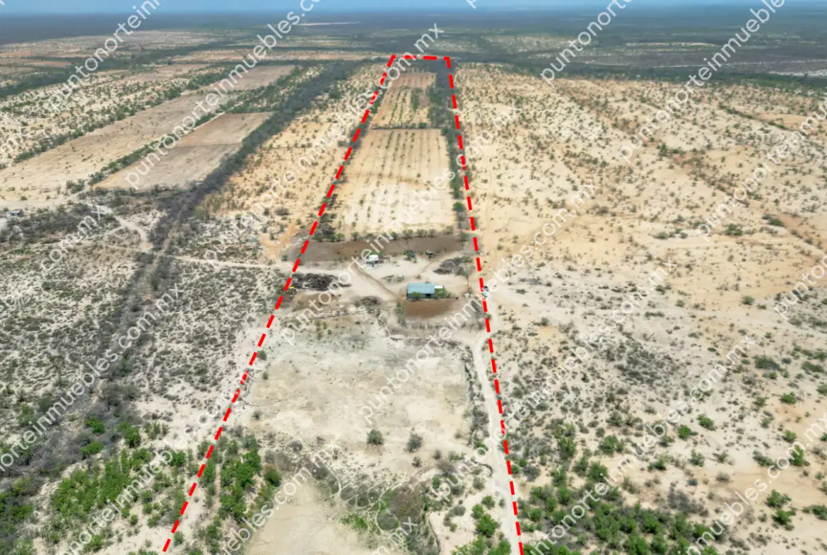 Venta Terreno 14.7 Hectáreas con agua, ubicado a 850 metros a espaldas de Postes de Mexico