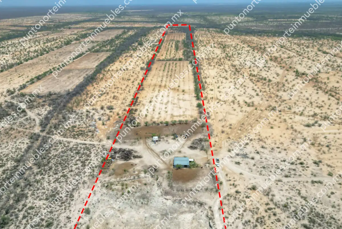 Venta Terreno 14.7 Hectáreas con agua, ubicado a 850 metros a espaldas de Postes de Mexico