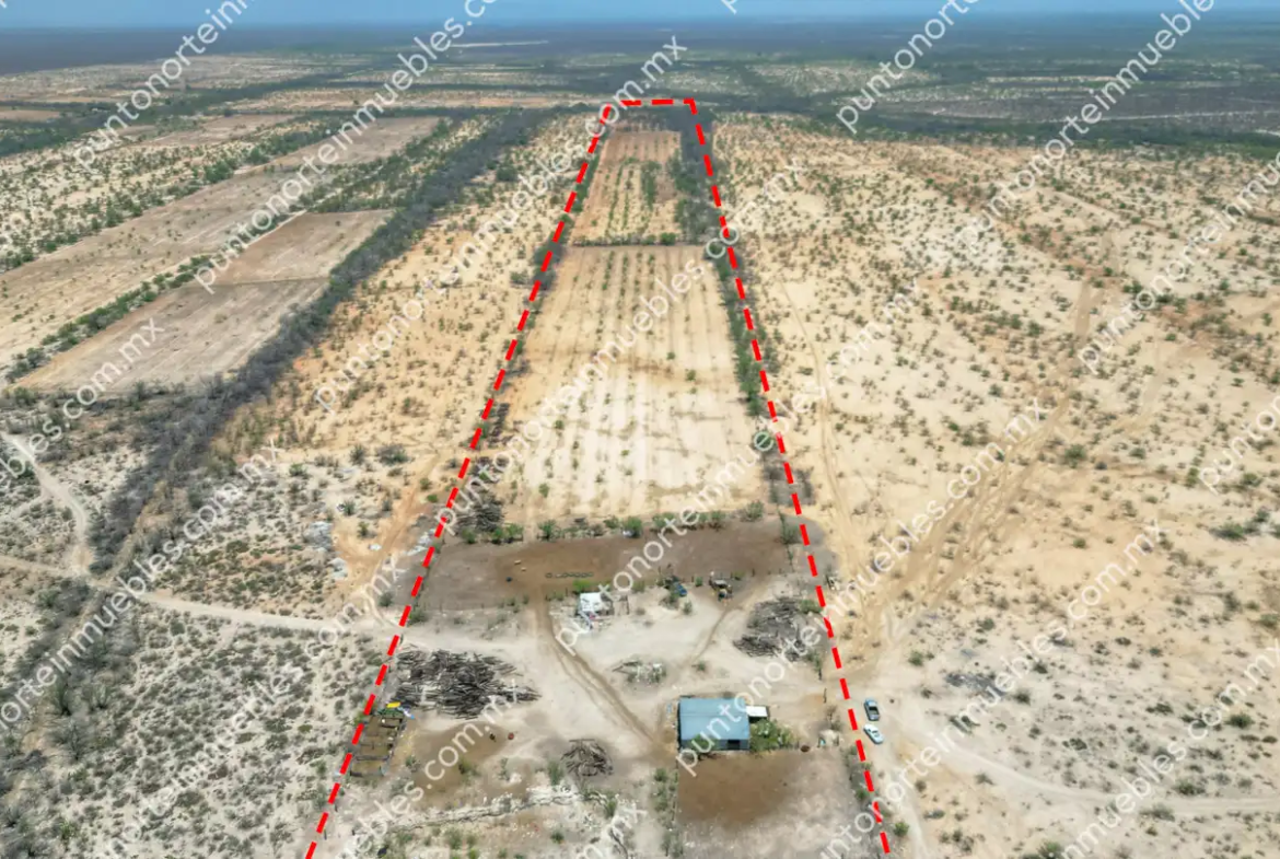 Venta Terreno 14.7 Hectáreas con agua, ubicado a 850 metros a espaldas de Postes de Mexico