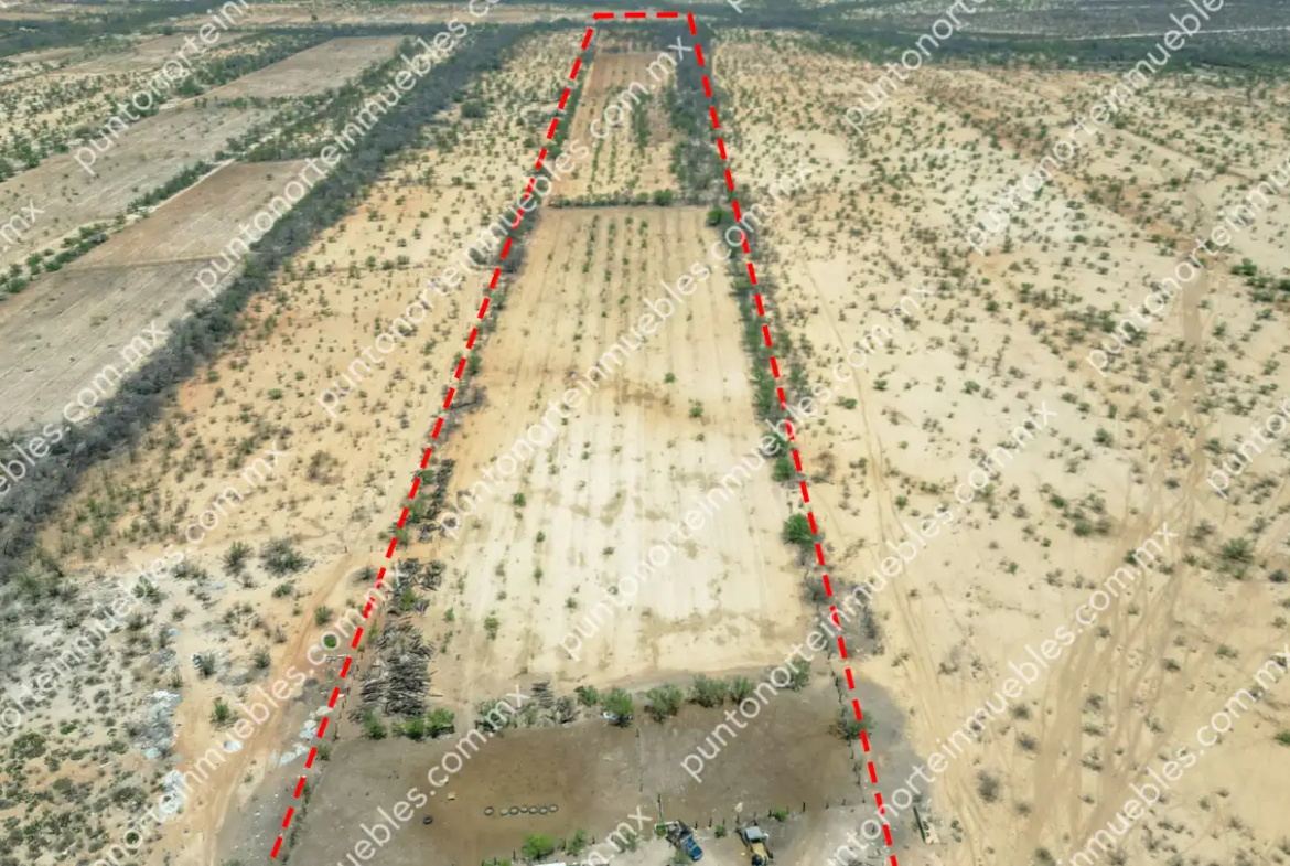 Venta Terreno 14.7 Hectáreas con agua, ubicado a 850 metros a espaldas de Postes de Mexico