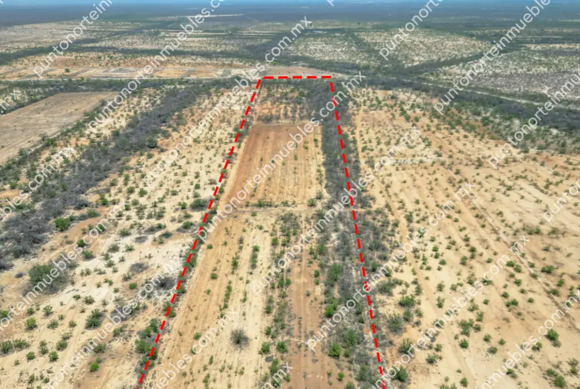 Venta Terreno 14.7 Hectáreas con agua, ubicado a 850 metros a espaldas de Postes de Mexico