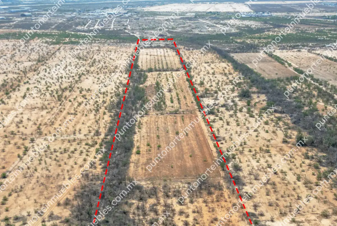 Venta Terreno 14.7 Hectáreas con agua, ubicado a 850 metros a espaldas de Postes de Mexico