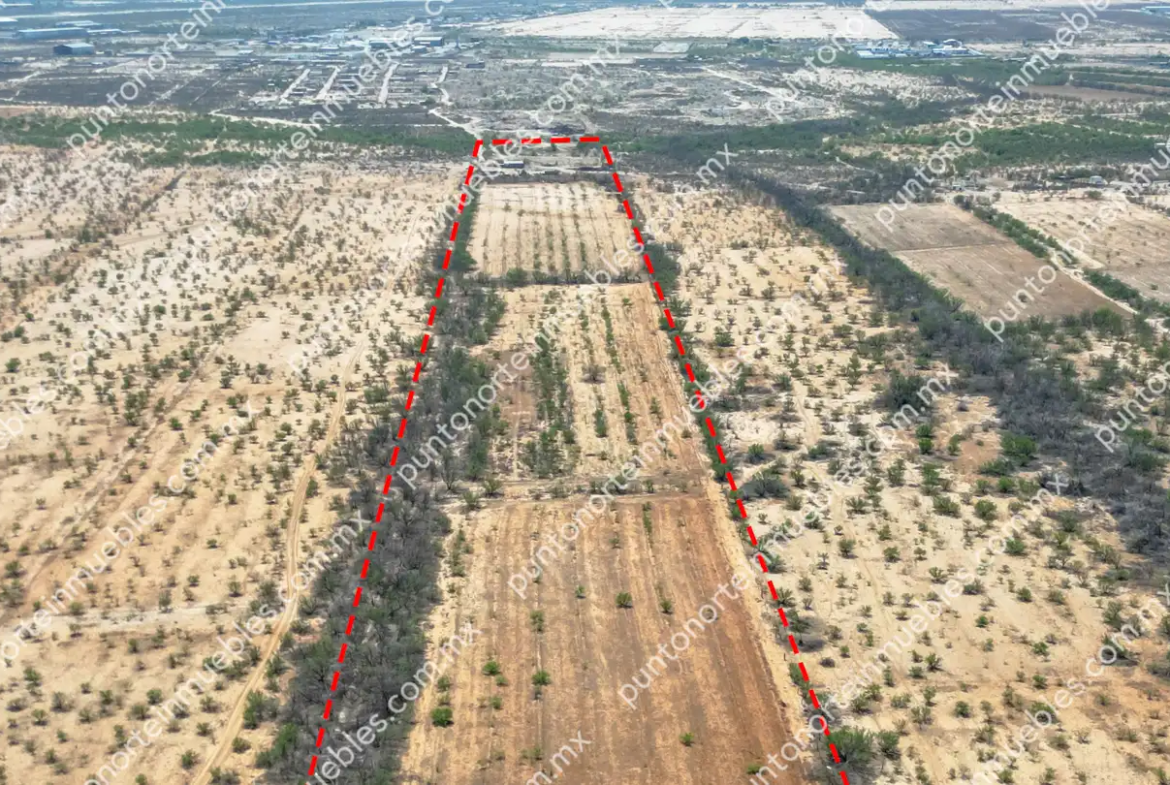 Venta Terreno 14.7 Hectáreas con agua, ubicado a 850 metros a espaldas de Postes de Mexico