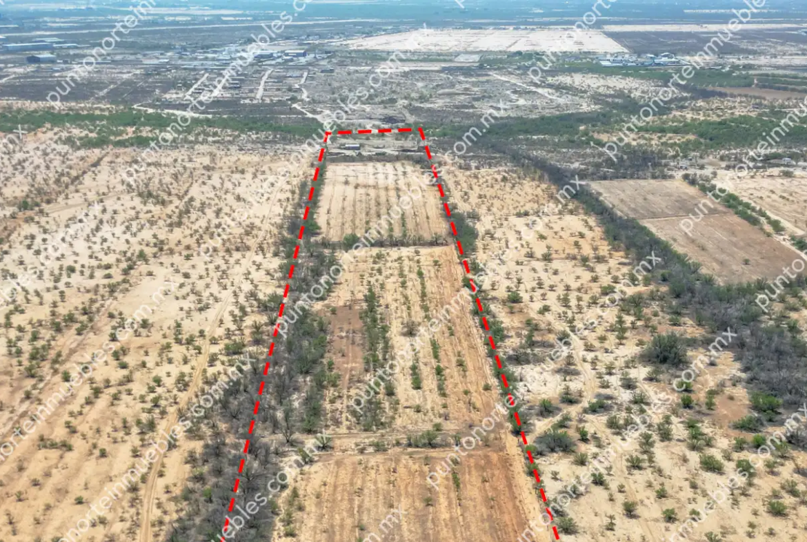Venta Terreno 14.7 Hectáreas con agua, ubicado a 850 metros a espaldas de Postes de Mexico