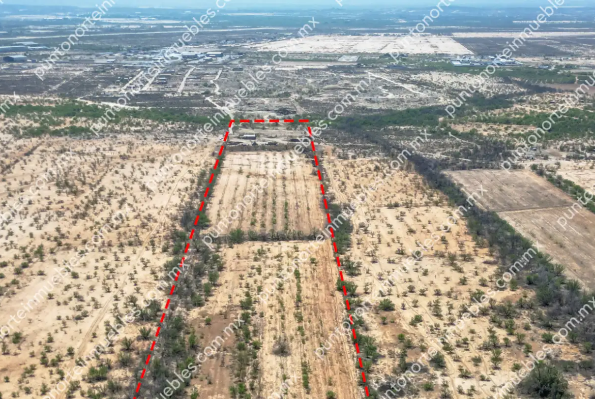 Venta Terreno 14.7 Hectáreas con agua, ubicado a 850 metros a espaldas de Postes de Mexico