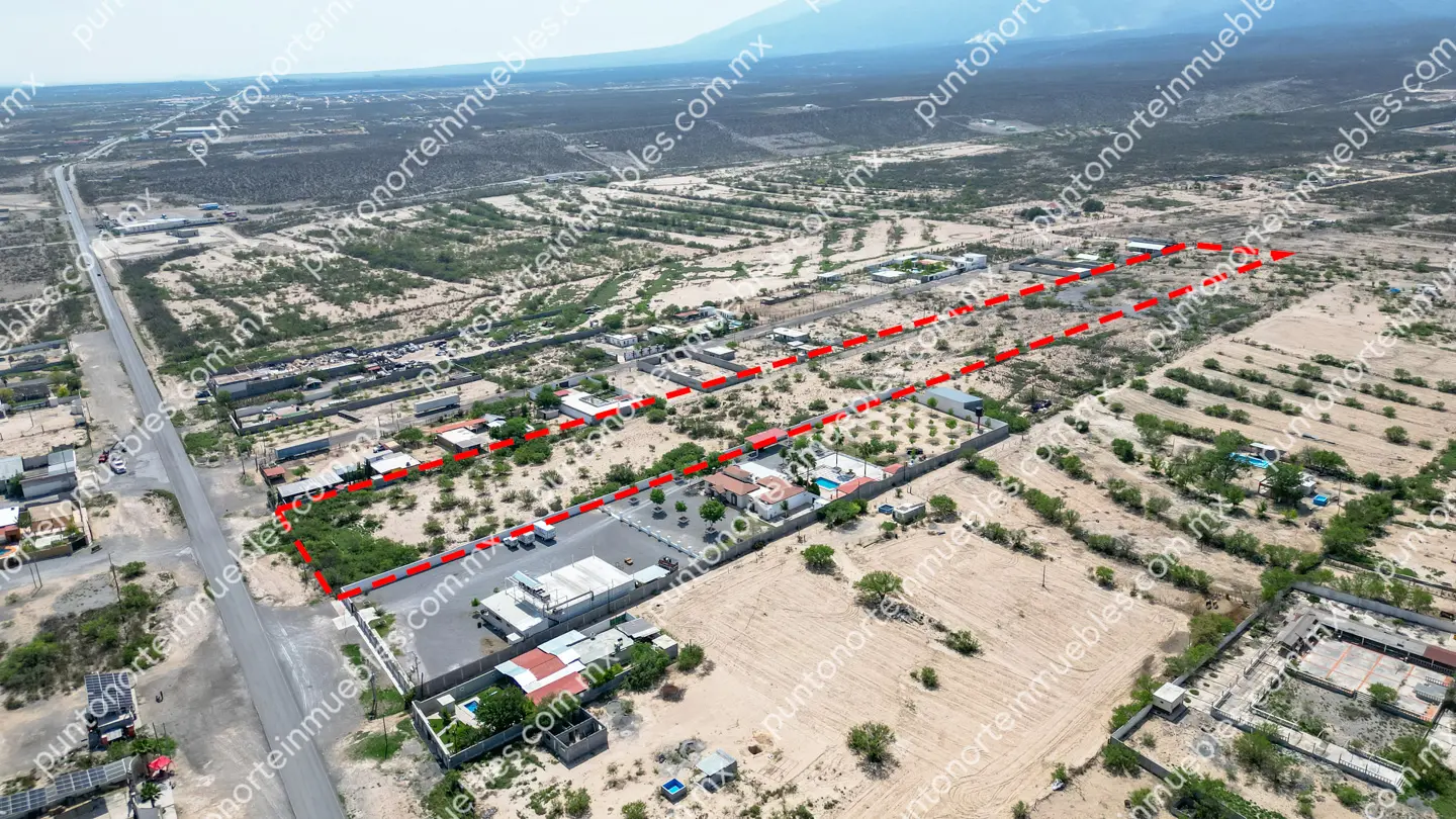 Venta de Terreno 3.3 Hectáreas sobre Carretera al Oro ubicado a 2.5km de Letras “Yo Amo Monclova”