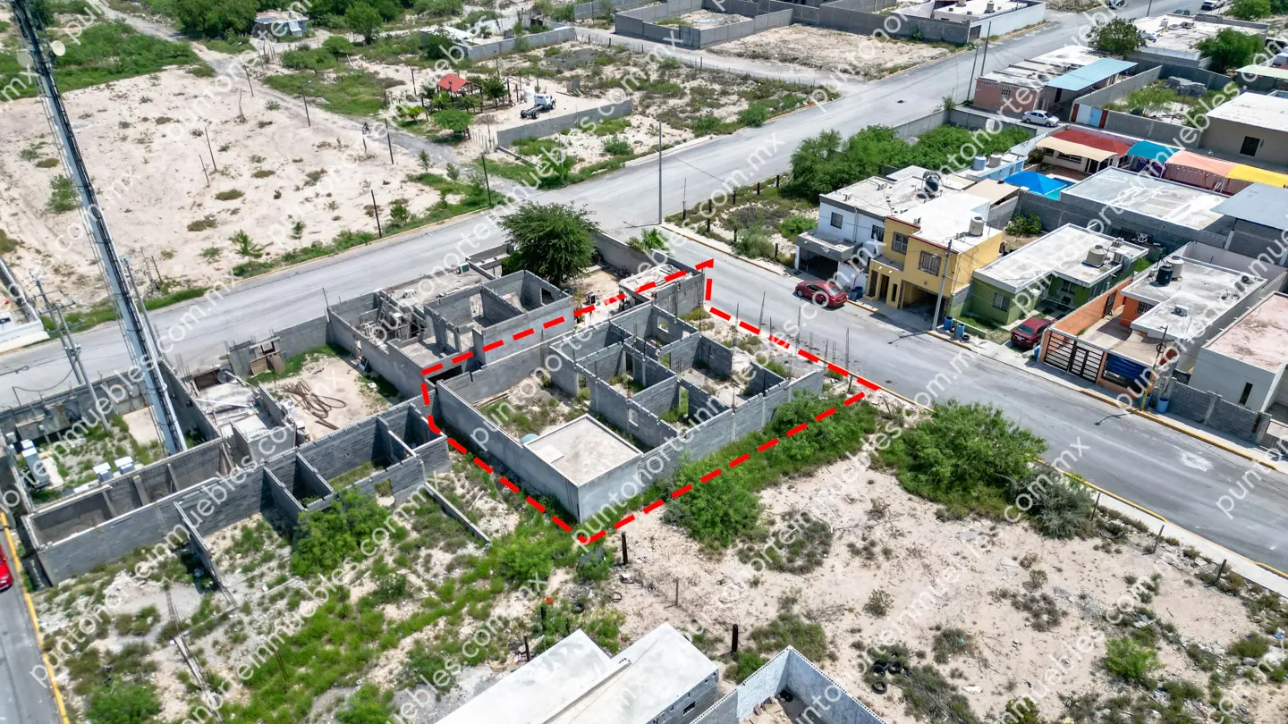 Terreno 337m2 Col Los Reyes drone 06 Venta de Terreno 337.50m2 con Construcción, Todos los Servicios, Col Los Reyes