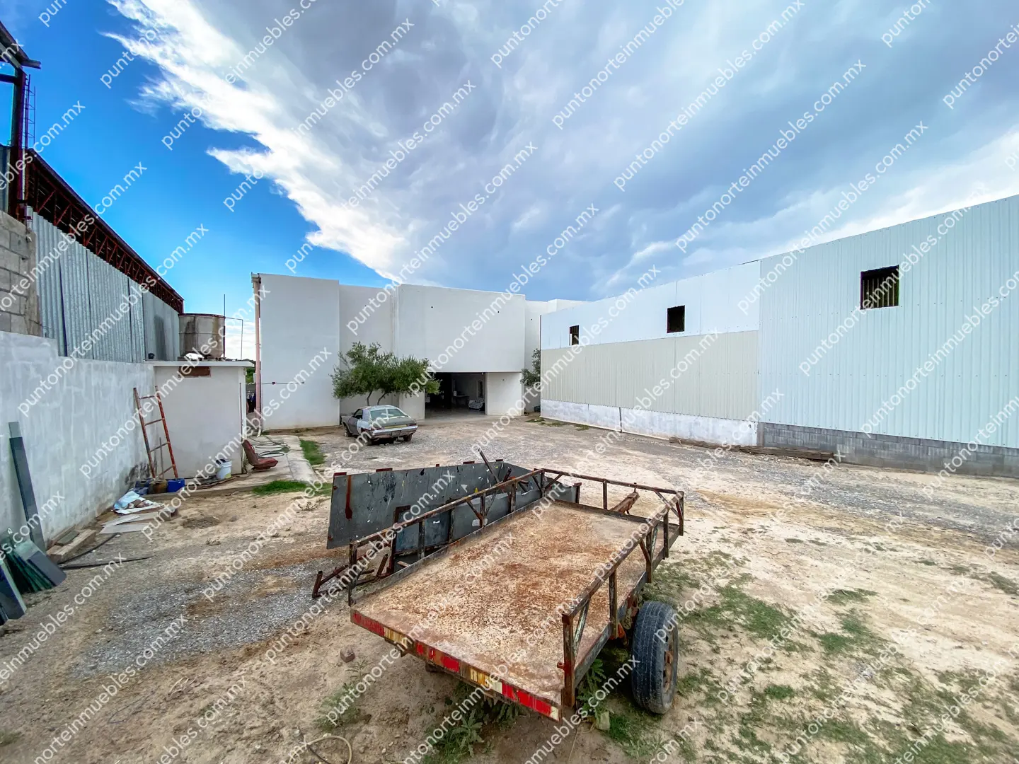 Nave Industrial 6,500m2 Estancias drone 19 Venta Nave Industrial 1,000m2 Techados, con $6,500m2 de Terreno en Estancias, Monclova