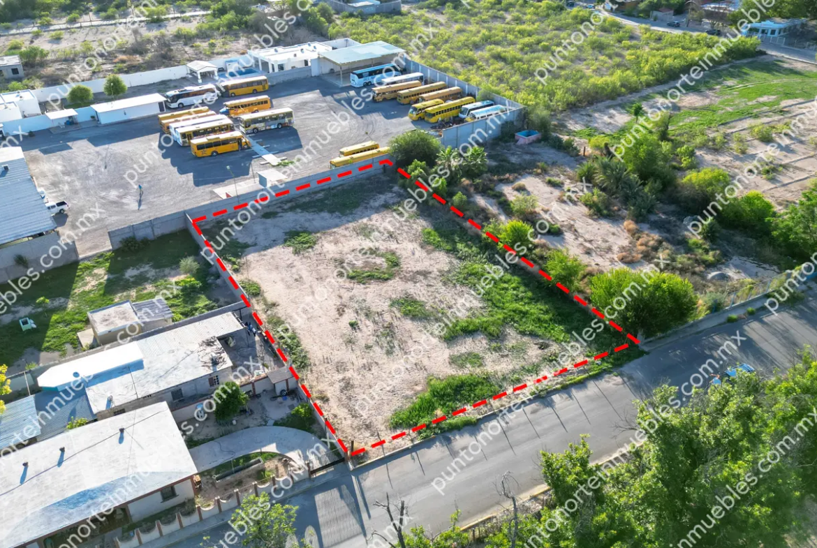 Venta de Terreno 1,973m2 Urbano en Zona Centro, San buenaventura