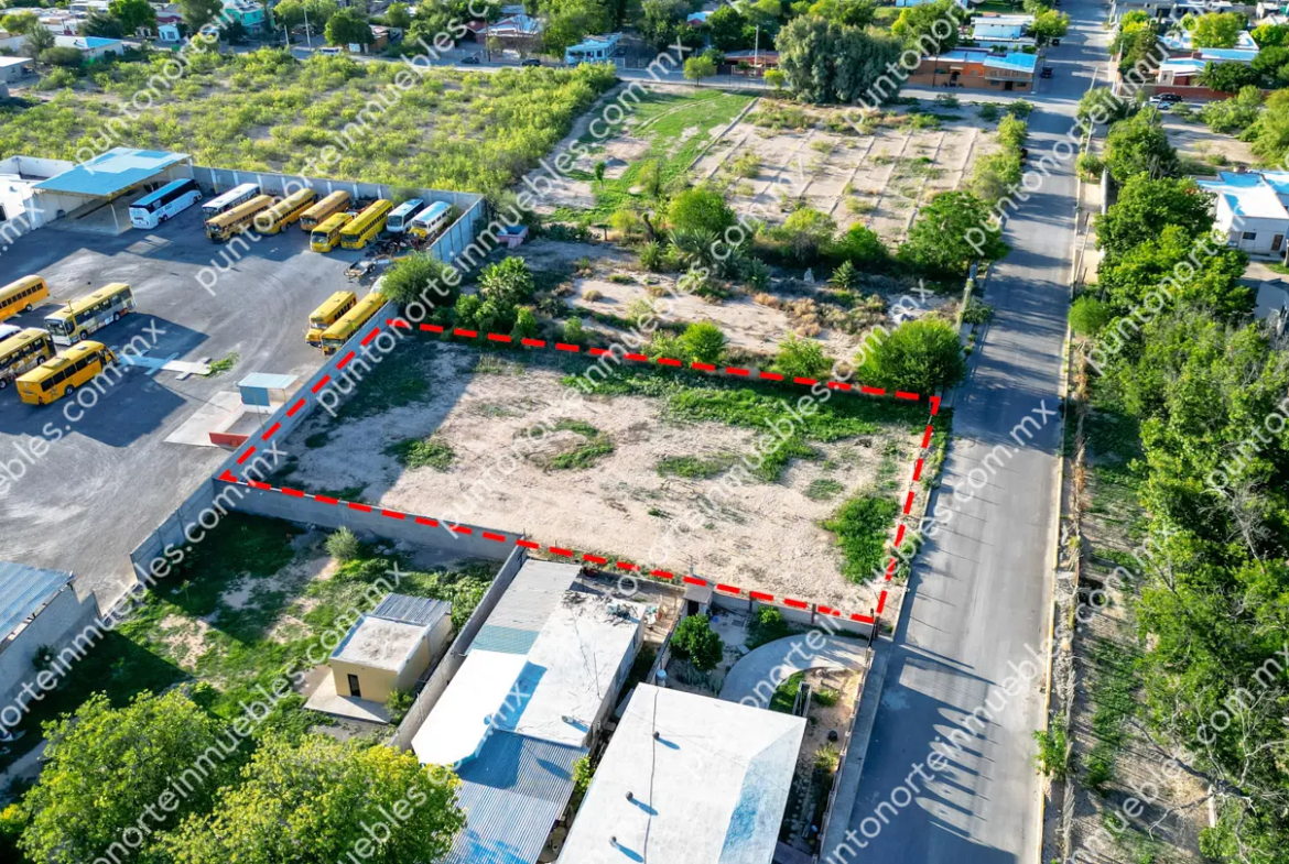 Venta de Terreno 1,973m2 Urbano en Zona Centro, San buenaventura