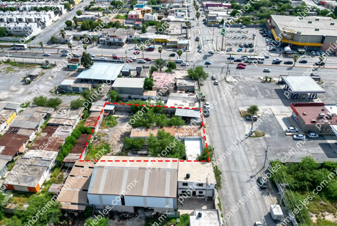 En Venta Terreno Comercial de 1,560m2 frente a Gasolinera y Merco Sierrita