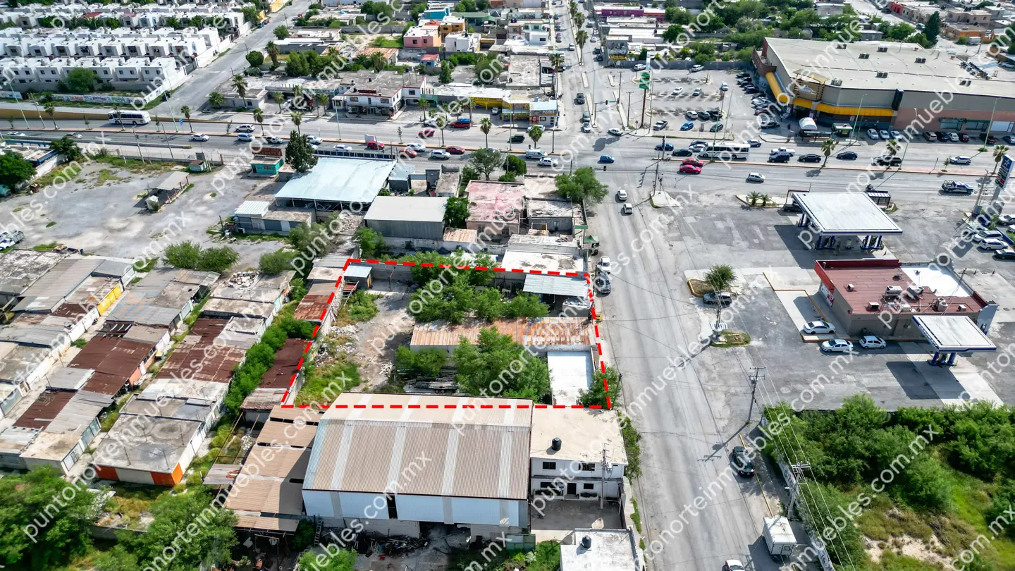 Terreno 1 ,560m2 Col Morelos, Frontera 16 En Venta Terreno Comercial de 1,560m2 frente a Gasolinera y Merco Sierrita