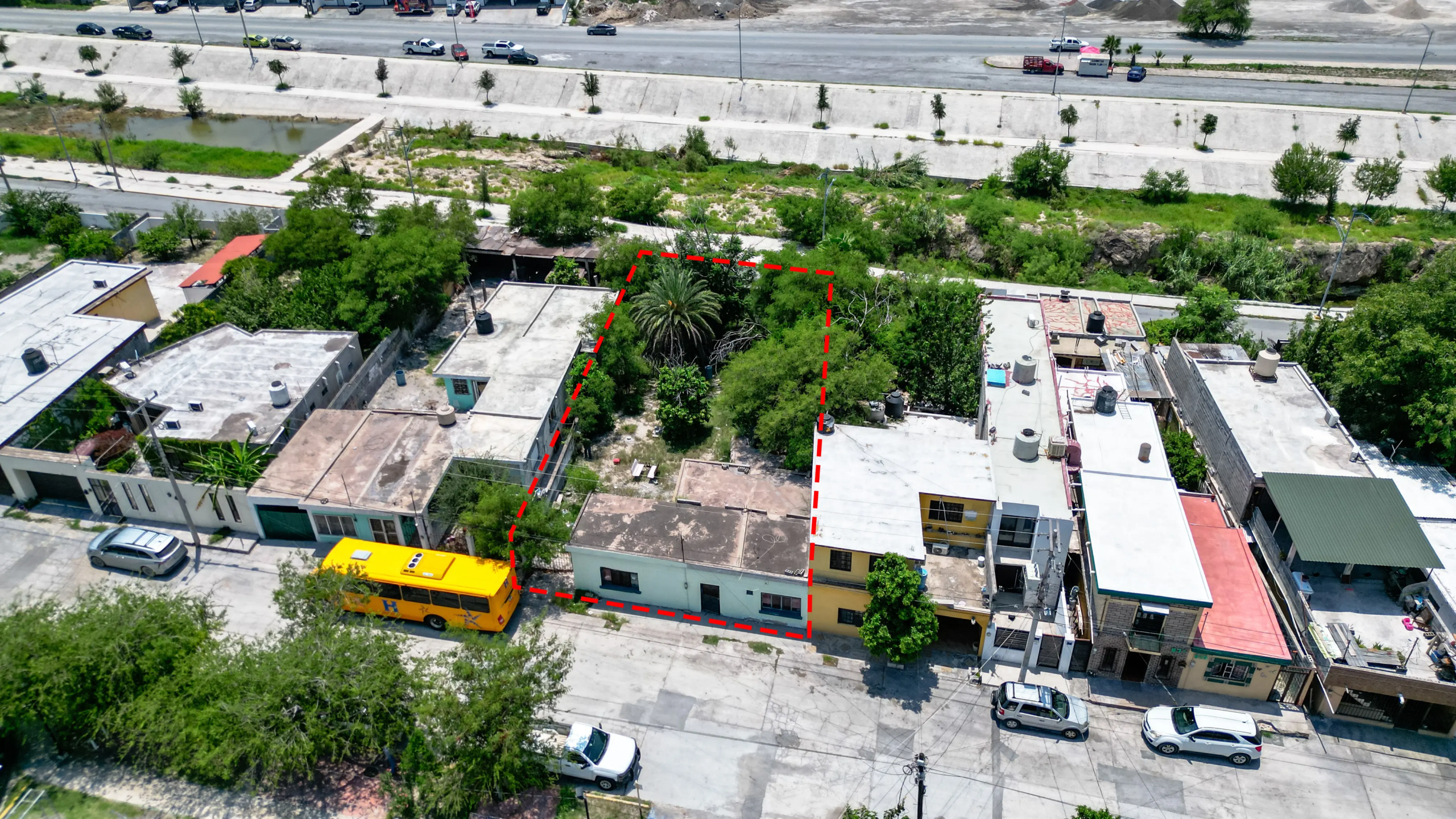 Casa Terreno 480m2 Col Progreso dron 03 Venta Casa Antigua con Terreno, 2 frentes, uno da con Av. Suzanne Lou Pape 480m2, Col Progreso, todos los servicios