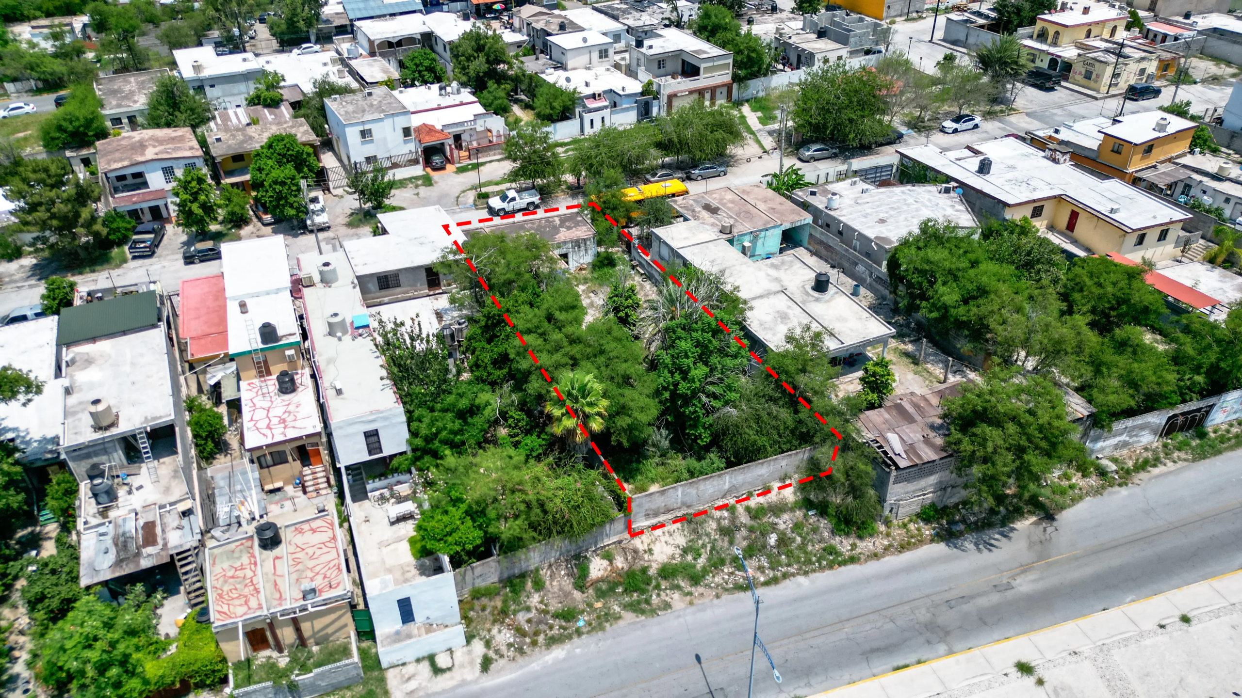 Casa Terreno 480m2 Col Progreso dron 07 Venta Casa Antigua con Terreno, 2 frentes, uno da con Av. Suzanne Lou Pape 480m2, Col Progreso, todos los servicios