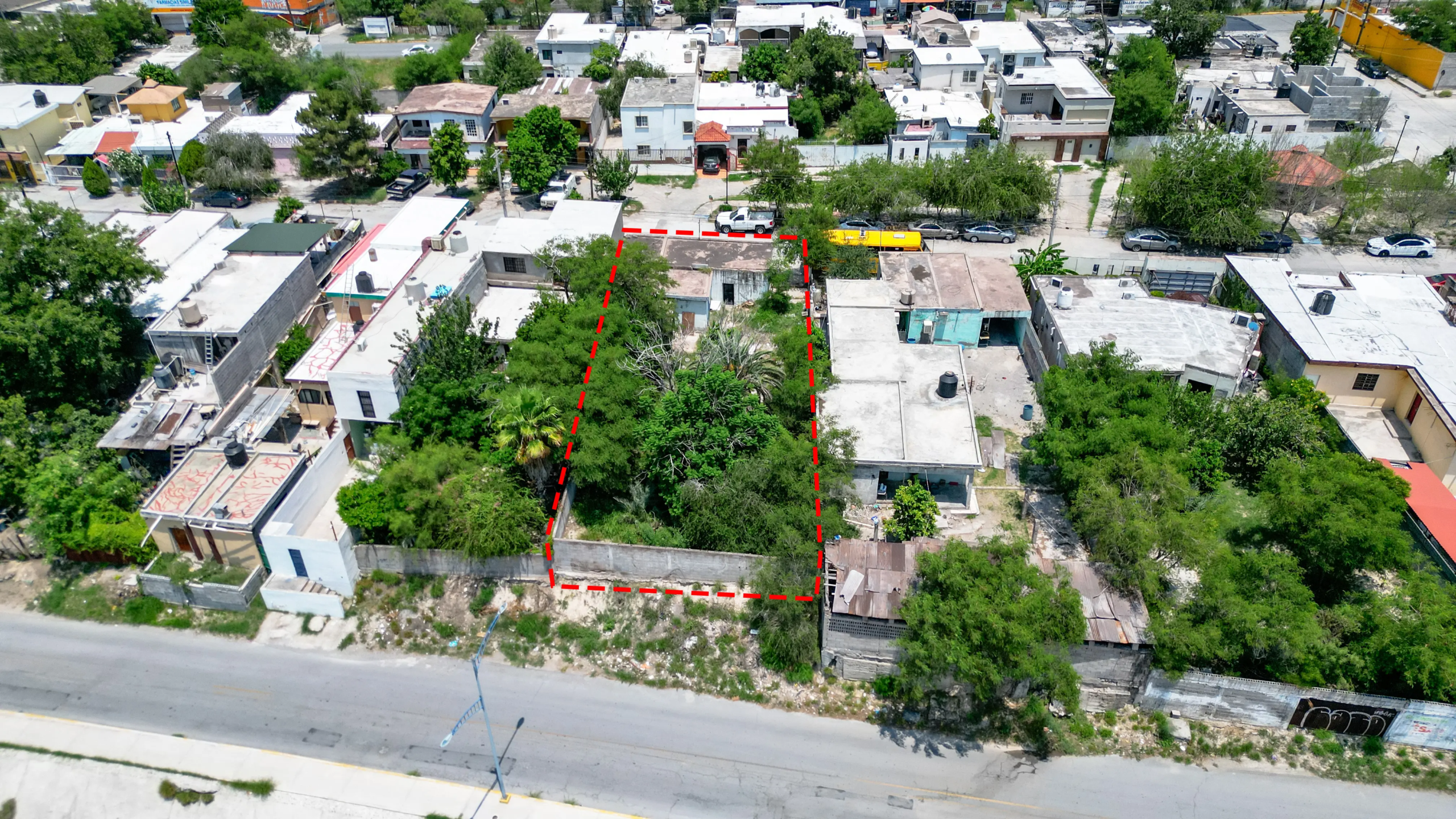 Casa Terreno 480m2 Col Progreso dron 08 Venta Casa Antigua con Terreno, 2 frentes, uno da con Av. Suzanne Lou Pape 480m2, Col Progreso, todos los servicios