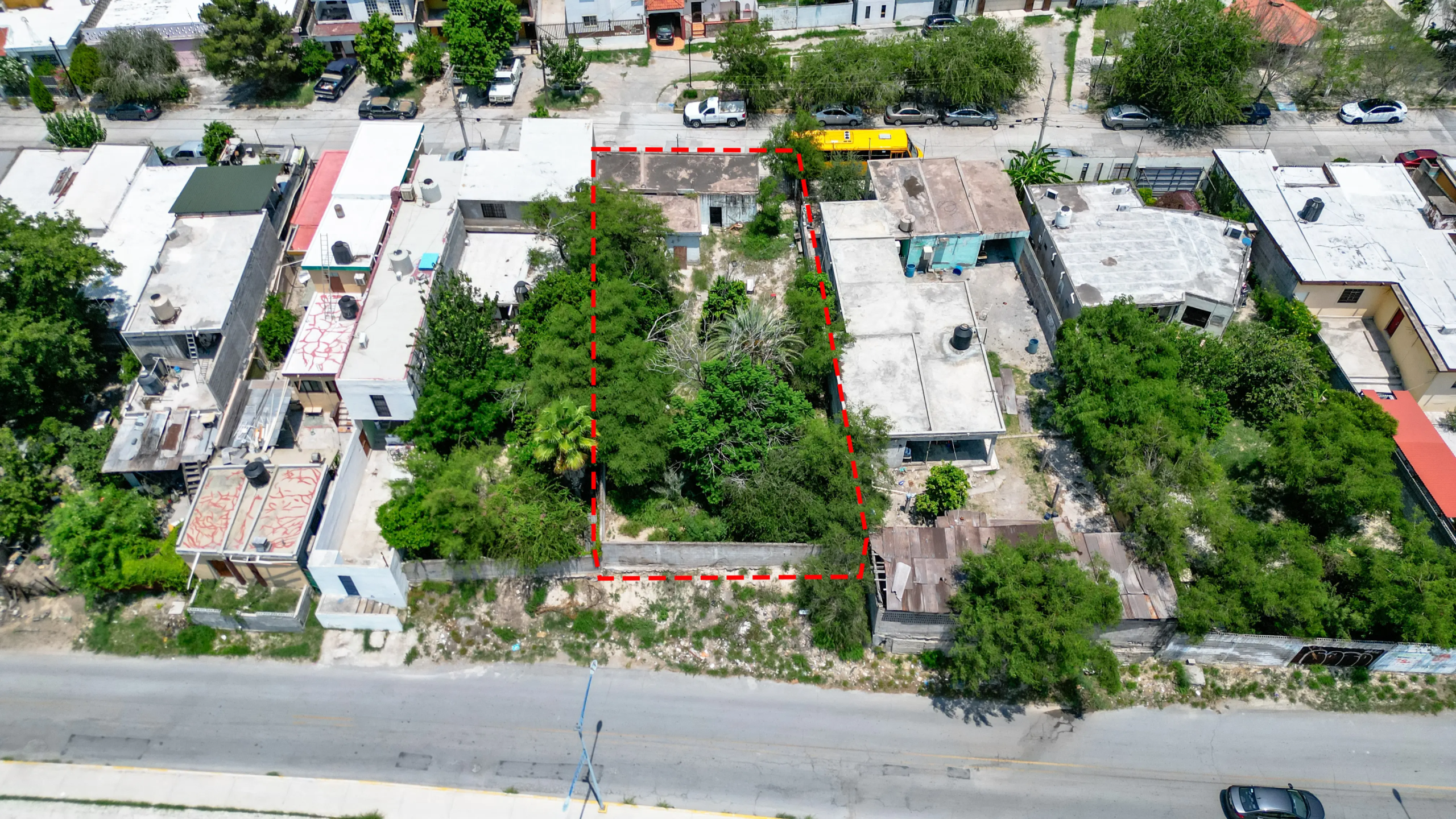 Casa Terreno 480m2 Col Progreso dron 11 Venta Casa Antigua con Terreno, 2 frentes, uno da con Av. Suzanne Lou Pape 480m2, Col Progreso, todos los servicios