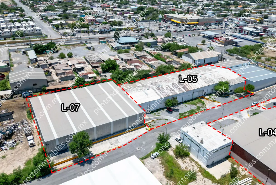 Renta Naves Industriales dentro de mancha urbana en Col. Sierrita en Frontera, Coahuila