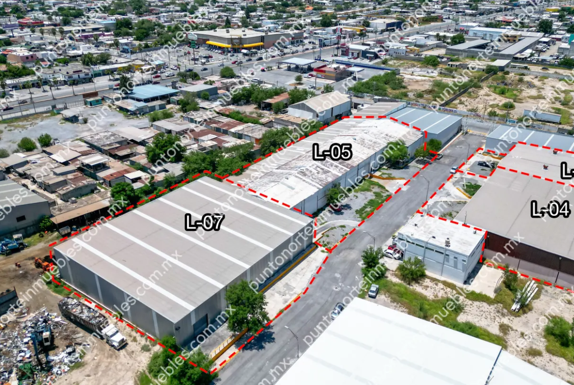 Renta Naves Industriales dentro de mancha urbana en Col. Sierrita en Frontera, Coahuila