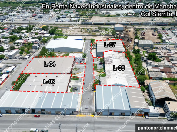 Renta Naves Industriales dentro de mancha urbana en Col. Sierrita en Frontera, Coahuila