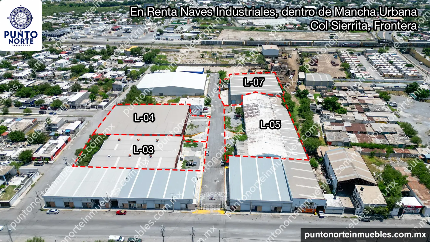 Renta Naves Industriales dentro de mancha urbana en Col. Sierrita en Frontera, Coahuila