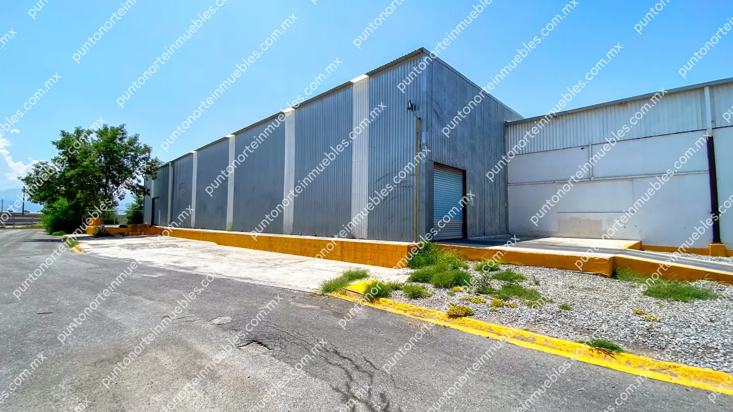 Naves Industriales Sierrita L07 01 Renta Nave Industrial 1,676m2 Techados dentro de mancha urbana en Col. Sierrita en Frontera, Coahuila