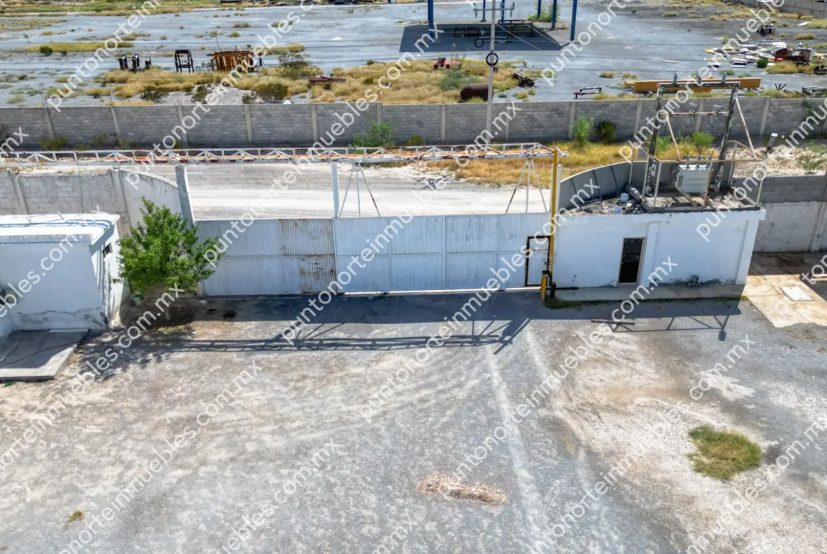 Venta Terreno Industrial 1 HAS bardeado y con Infraestructura en Frontera, Coahuila en Zona Industrial